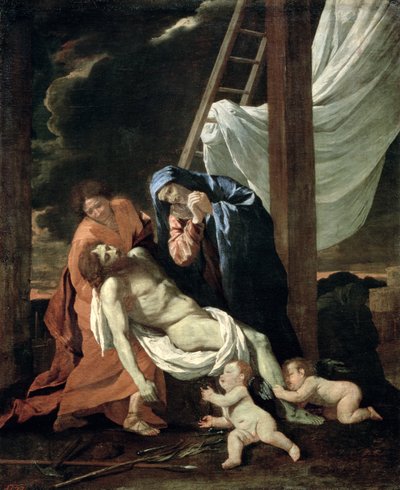 The Deposition, c.1630 by Nicolas Poussin